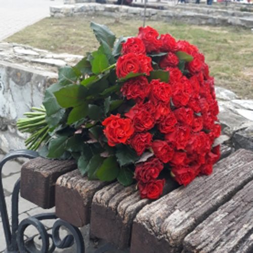 Фото товару 51 троянда "Ель-Торо"