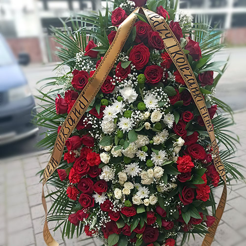 Фото товара Вінок на похорон №3 у Івано-Франківську